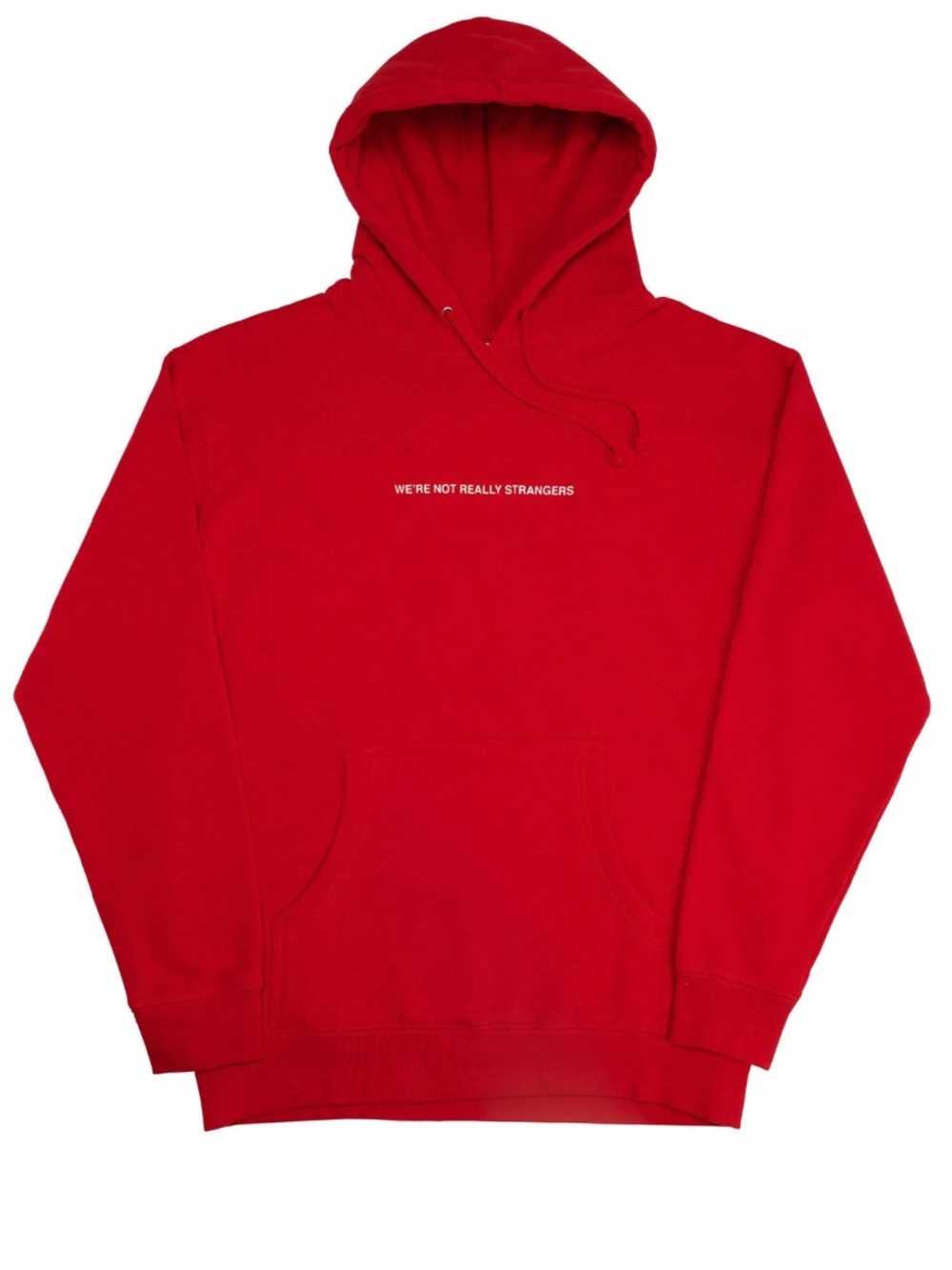 We're Not Really Strangers WNRS Logo Hoodie Unisex Best for Large